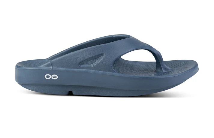 Sandalia Unisex OOFOS Recovery Ooriginal Azul Marroquí