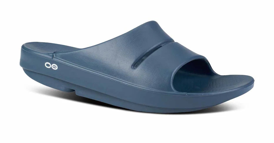 Sandalia Unisex OOFOS Recovery Ooahh - Azul Marroquí