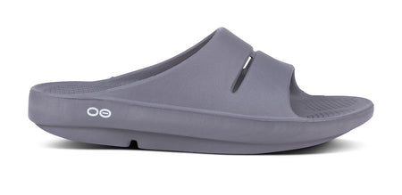 Sandalia Unisex OOFOS Recovery Ooahh - Pizarra