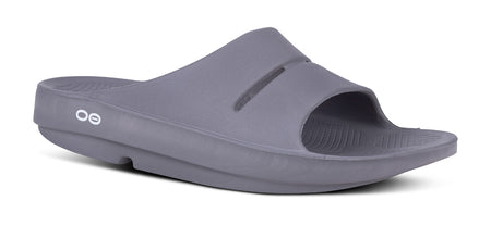 Sandalia Unisex OOFOS Recovery Ooahh - Pizarra
