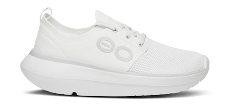 Zapatilla para mujer OOFOS OOMY Stride Blanco/Blanco