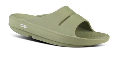 Sandalia Unisex OOFOS Recovery Ooahh - Salvia