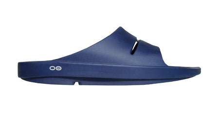Sandalia Unisex OOFOS Recovery Ooahh Azul Marino