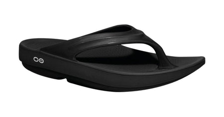 Sandalia de mujer OOFOS Recovery Oolala Negro